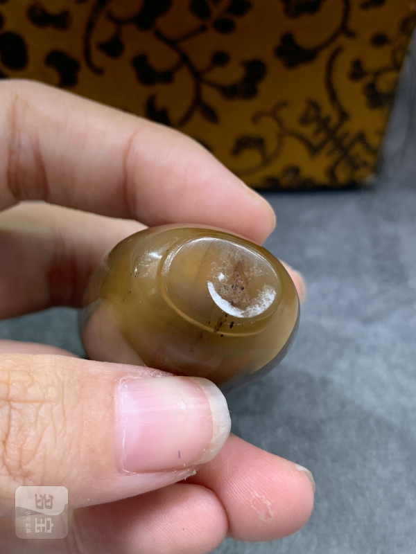 清玛瑙鼻烟壶 - 图7